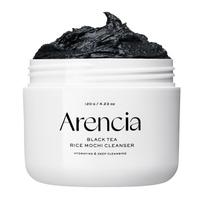 Arencia Black Tea Rice Mochi Face Cleanser 120g black