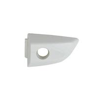 Front Left Driver Door Handle Key Hole Cover Cap White For Honda Civic 2016-2019