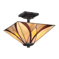 Elstead Lighting lubinis šviestuvas Asheville QZ-Asheville-SF, bronzinės spalvos