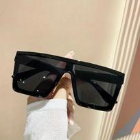 Cycling Large One Piece Brand Sunglasses For Women Men Shades UV400 Sun Sun Glasses For Driving Vacation Travel Eyeglasses black