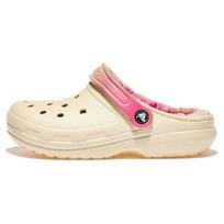 Crocs EVA Breathable Round Toe Thick Sole Clogs Women Footwear Light-Pink 208982-2Y3 39-40 white