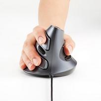 SANWA Ergonomic Vertical Wired Mouse