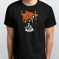 Rock Band Led Zeppelin Unisex T-SHIRT S M L XL XXL 3 4 XL Black S brown