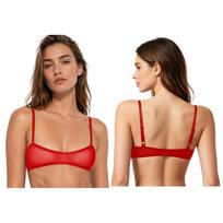 S-3XL Skaidrus neįvilktas Bralette Tinklelio Mini Viršutinė Dalis Naktiniai Lingerie Porai Pasimatymui 3XL juoda