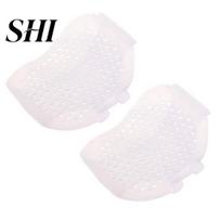 1 Pair Silicone Forefoot Pads Soft Breathable Foot Protector Pain Relief Insole balta