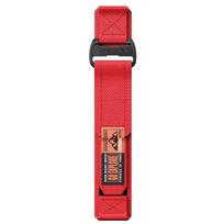 20mm Nylon Watch Strap for Garmin Vivoactive 6/5/3, Forerunner 245/645/158/165/55/570-42mm, Sport Velcro Band for Venu/Venu SQ 20mm red