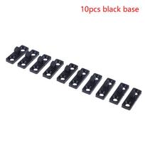 10 vnt. šiukšliadėžės plastikinė spyna savaime užsifiksuojantis jungiklis pakaitinis fiksatorius suderinamas dangtis šiukšliadėžės skląstis remonto spaustukas 1 black