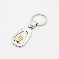 Metal/Leather Car Keychain Badge Emblem For Opel Astra Grandland Corsa Mokka Frontera Insignia Zafira Key Chain Rings Accessorie Us9