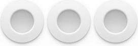 Hue Slim recessed ceiling light, white 3x10.5W, 1000lm, IP44 White and Color Ambiance 929004291002 | 8721103109170