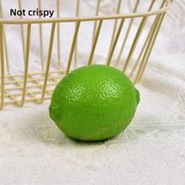 Crispy Lemon Stress Ball Handmade Squeeze toy Color-Changing Mango Squishy Fidget Ball ASMR Sensory Stress Relief Adults Gifts beige