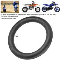 90/100‑14 Galinė vidinė padanga Vamzdelis Padanga 14 colių Tinka PIT PRO Motokrosui 125cc/140cc black