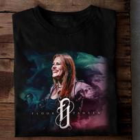 Naujas Populiarus Floor Jansen Gyvas Marškinėlis Dovana Gerbėjams Unisex S-235XL Marškinėlis 1N1585 Unisex Marškinėlis XXXL black