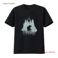 myrkur wolf forrest tee black T Shirt vintage Washed streetwear designer clothes graphic Soft h XXXXL gray