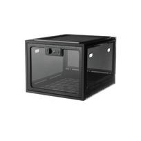 Combination Lock Lockable Food Storage Box for Organized and Secure Storage of Food Medications and Personal Items gray