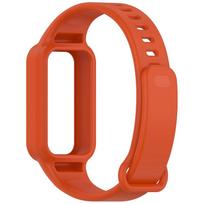 Silicone Strap for Xiaomi Band 9 Active Smartwatch All-inclusive Breathable Bracelet Wristband for Redmi Band 3 Belt Accessories For Redmi Band 3 oranžinė