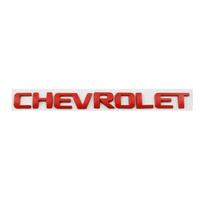 19cm lydinio automobilio galinės bagažinės emblema raidės lipdukas Chevrolet AVEO COLORADO LACETTI MALIBU ORLANDO CAPTIVA SILVERADO TRAX