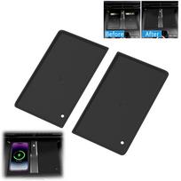 Car Wireless Charging Silicone Pad For Toyota BZ4X 2026 Central Console Silicone Pad Phone Holder Shockproof Dustproof Tray juoda