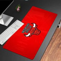 Chicago-Bulls Logo Mouse Pad, Rubber Base, Mouse Pad for Gamers and Office Use, Gaming Desk , Easy To Clean Mat Christmas fan gifts 30cmx80cm(11.8x31.5inch)