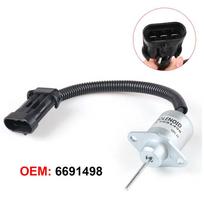 Fuel Shut off Solenoid For Bobcat S130 S150 S160 S175 E32 E35 E42 E45 #6691498
