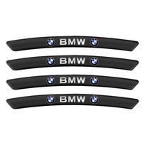 4 vnt. Aliuminio Automobilio Ženkliukas Emblema Rato Stebulės Ratlankių Dekoravimas 3D Lipdukai BMW E63 E70 E88 E90 E92 E93 E39 E46 E60 F10 F30 X3 X4 X5 X6 black
