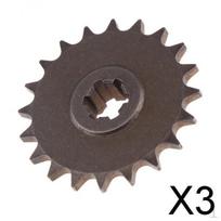 High Performance 20T Front Sprocket for 49cc Mini Dirt Pocket Bike , 20T, 3 black