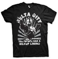 Robocop Delta City Peter Weller Alex Murphy Official Unisex T-Shirt 3XL black