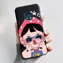 Cute Case For Nokia XR20 Coque Capa Printing Shell Protective Cover Soft Silicone Cartoon Phone Casing Fundas Nokia XR20 black