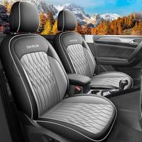 All-Season Seat Covers for 2020-2026 Volkswagen Tayron Rear Full Coverage gray