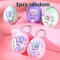 3Pcs Rock Paper Scissors Lucky Game Stress Ease Sensing Toy Good Gift For Kidss Parent-Child Birthday Party Game Props pink