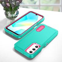 Fall Protection Case for Samsung Galaxy A17 5g 4G Galaxya17 A 17 Stand Holder Shockproof Phone Cases Covers Funda Capa Galaxy A17 4G tamsiai mėlyna spalva