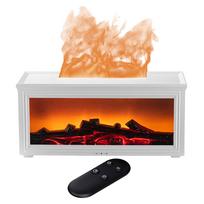 Aroma Diffuser with LED Light Type C Rechargeable Creative Fragrance Machine Simulated Fireplace Diffuser for Home Creative Gift balta