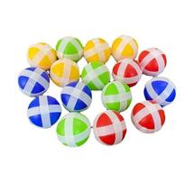 Children'S 24Pcs Dart Velcro Sticky Ball Sticky Ball Dart Game Interactive Accessories Home School Children Outdoor Happy-Time multi