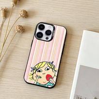 charlie and lola anime     Phone Case Color Silver Shell For IPhone 17 16 15 14 13 12 11 Pro Max Plus iPhone13PRO white