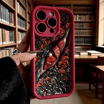 Fiery Red Dragon Eye Art Shockproof Soft Phone Case For Xiaomi Redmi Note 15 14 13 12 11 10 9 8 Pro Anti-Slip Anti-Fall Cover Redmi 8