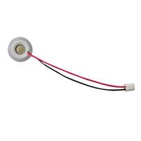 Microporous Atomizing Disc Replacement Part for Humidifier Ultrasonic Nebulizer Component with Connector Wires Compatible with Various Models One Size gray