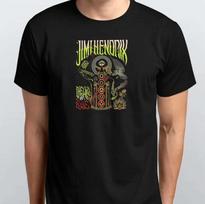 Jimi Hendrix Rock Album Unisex 100% Cotton T-shirt Mens Tees Top S M L XL XXL 3 4 XL Black S brown