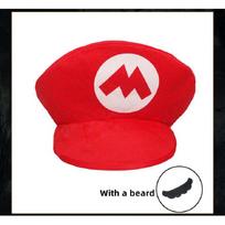 Super Mario Bros Raudona Žalia Cosplay Kepurė Unisex Kostiumo Rekvizitas Dovana žalia