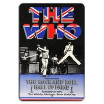 Rock Legends The Whos Iconic Hall of Fame NightAluminum 20x20cm(8x8inch)