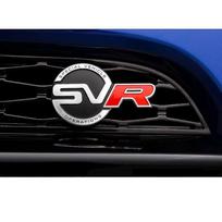 Metal Range Rover SVR Front Grill Bonnet Badge Emblem - Bracket Kit Included less