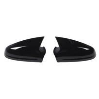 1 pora galinio vaizdo veidrodėlio dangtelio 6428200 Didelio stiprumo durų veidrodėlio dangtelio pakeitimas Vauxhall Astra H MK5 2004–2009 m. Blizgus juodas black