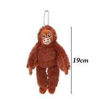 1Pc New Cartoon Gorilla Plush Toy Monkey Pendant Soft Cotton Doll Key Chain Backpack Car Hanging Decorative Children'S Gifts