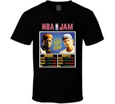 NBA Jam White Men Can't Jump 90s Movie Fan T-Shirt S gray