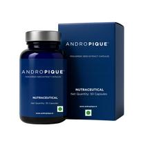 ANDROPIQUE- Natural Testosterone Supplement for men| Clinically backed | Patented Fenugreek seed extract | For energy, stamina, performance & en