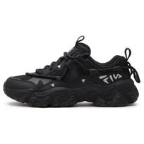 FILA Cat Paw 5 Breathable Lightweight Height Increasing Low top Casual Shoes Women's Black F12W412105FBK 39 juoda