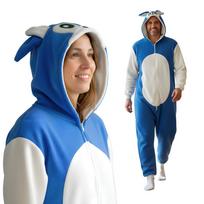 Piżama Onesie Kigurumi Kostium Przebranie Sonic Xxl: 185 - 195Cm gray