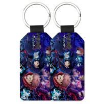 Jujutsu Kaisen Anime Key Fobs Manga Key Tags Keychains for Women Men Car Keyring Cosplay Accessories Chaveiro Fans Gift blue