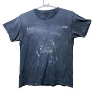 Vintage 90s Rage Against The Machine sun faded distressed shirt the battle of los angeles tom morello zack de rocha 150 gray