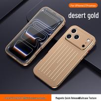 Cross-Border Apple 17 Pro Max Case: Wanmagnet Metal Frame for iPhone 15 & 16 iPhone 17 Air