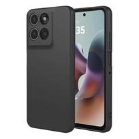 Madingas vientisos spalvos smūgiams atsparus apsauginis skysto silikono telefono dėklas, skirtas Moto Edge 70/Edge60 Pro/Edge50 Pro/Edge 50 Fusion Motorola Edge 70 gray