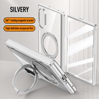 For Samsung Galaxy Z Fold 8 Case Luxury Plating Magsafe Ring Stand Magnetic Protective Back Cover For Z Fold 8 Ultra Phone Shell Galaxy Z Fold 8 Ultra auksas